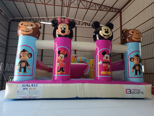 Mickey Mouse Temalı Şişme Oyun Parkı