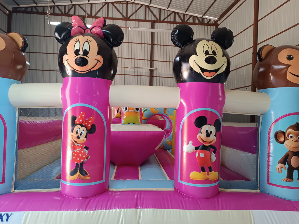 Mickey Mouse Temalı Şişme Oyun Parkı