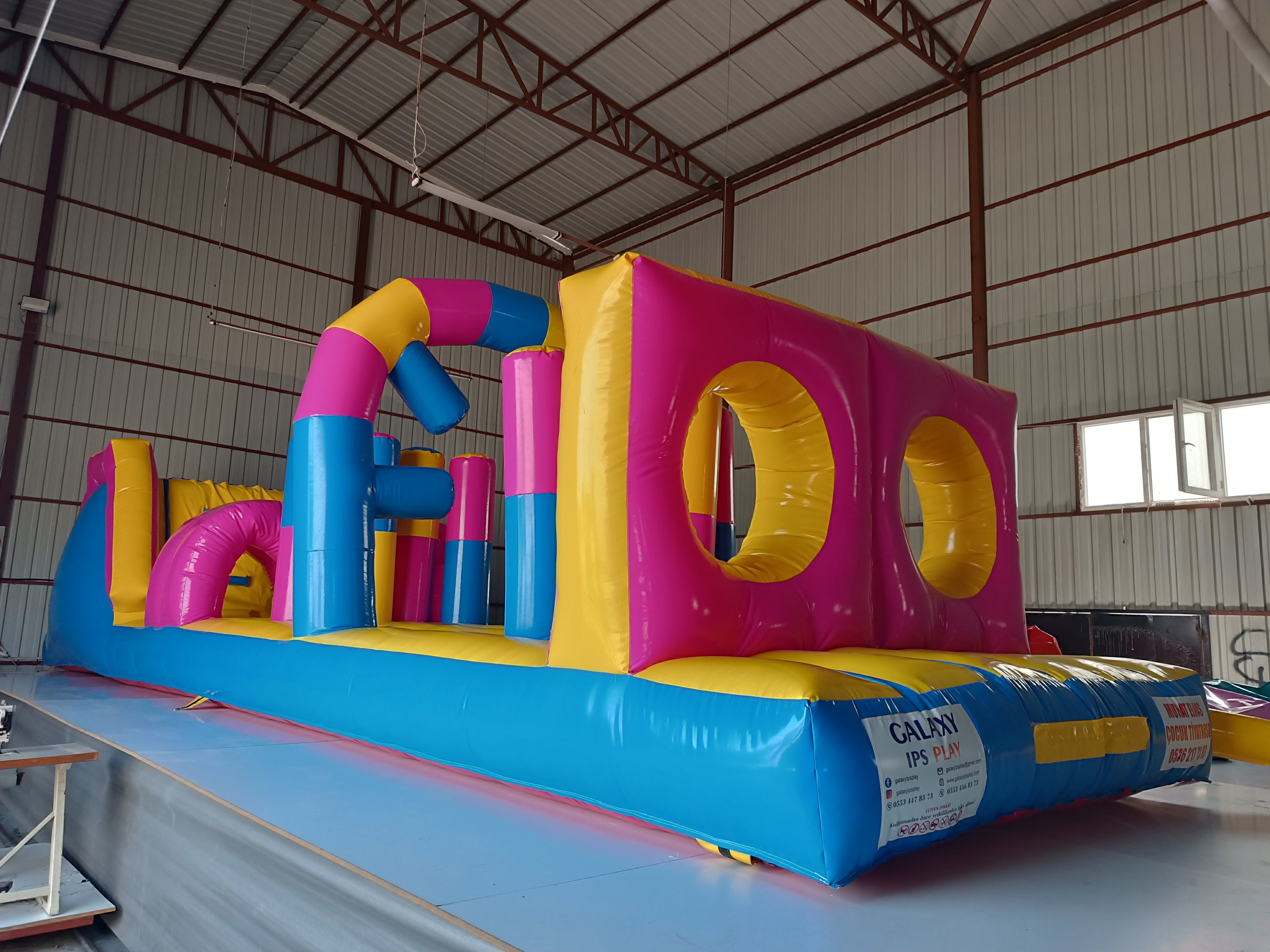 Şişme Havuz Engel Parkuru