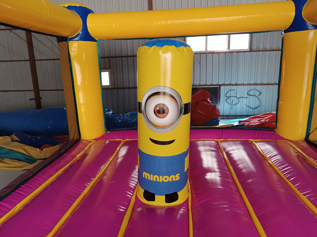 Minyon Temalı Şişme Zıpzıp