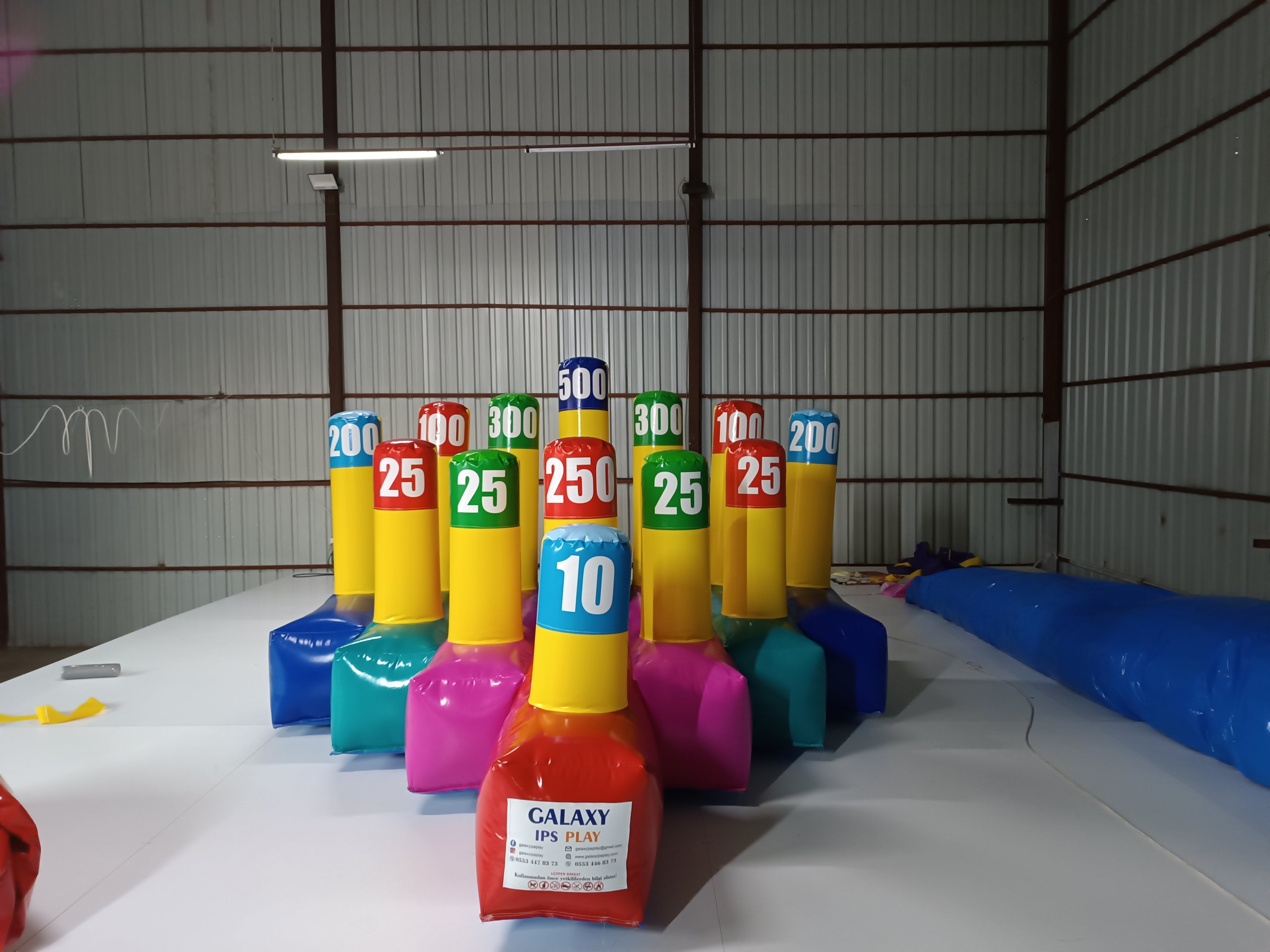 Şişme Halka Atma Oyunu