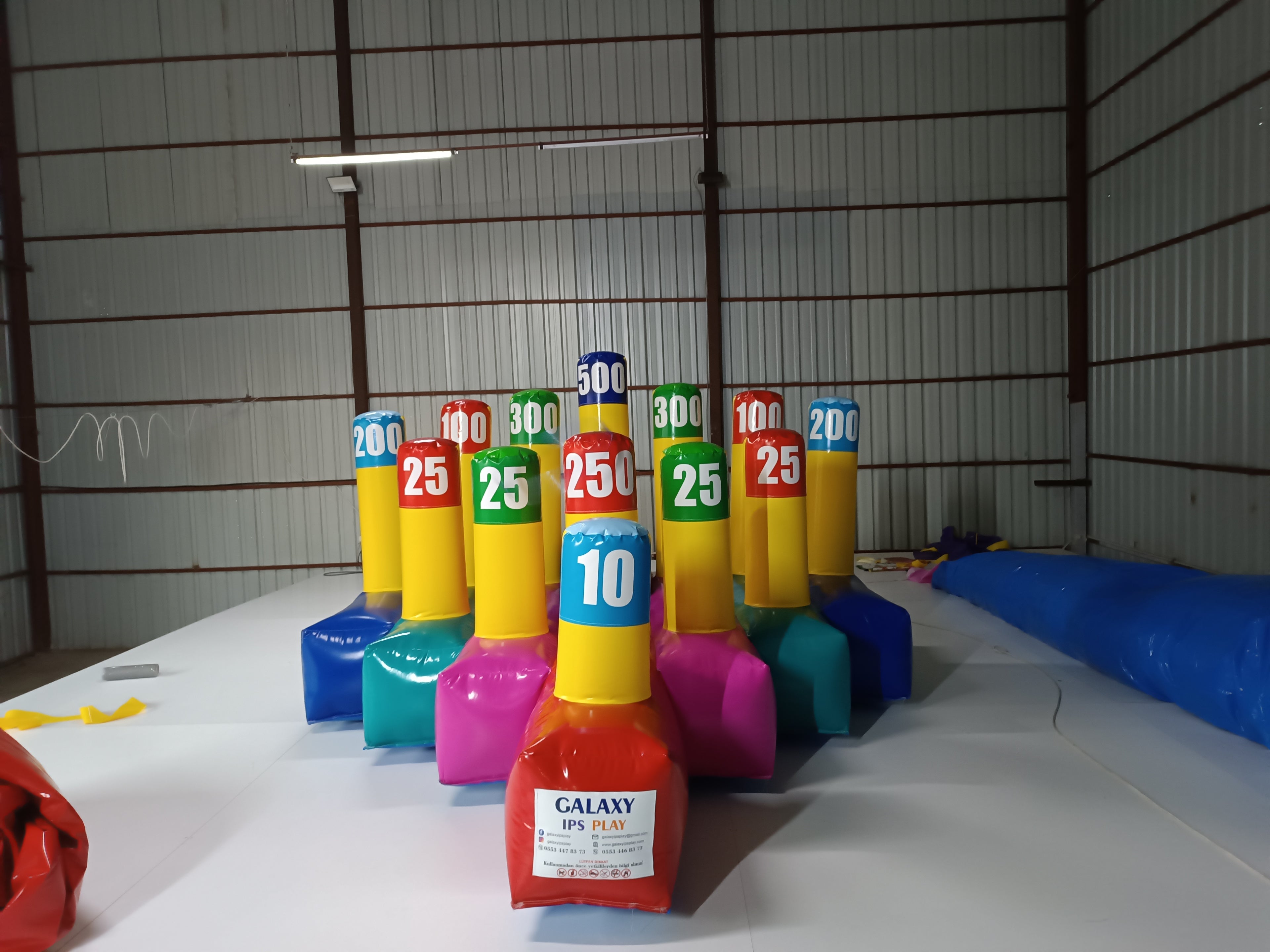 Şişme Halka Atma Oyunu