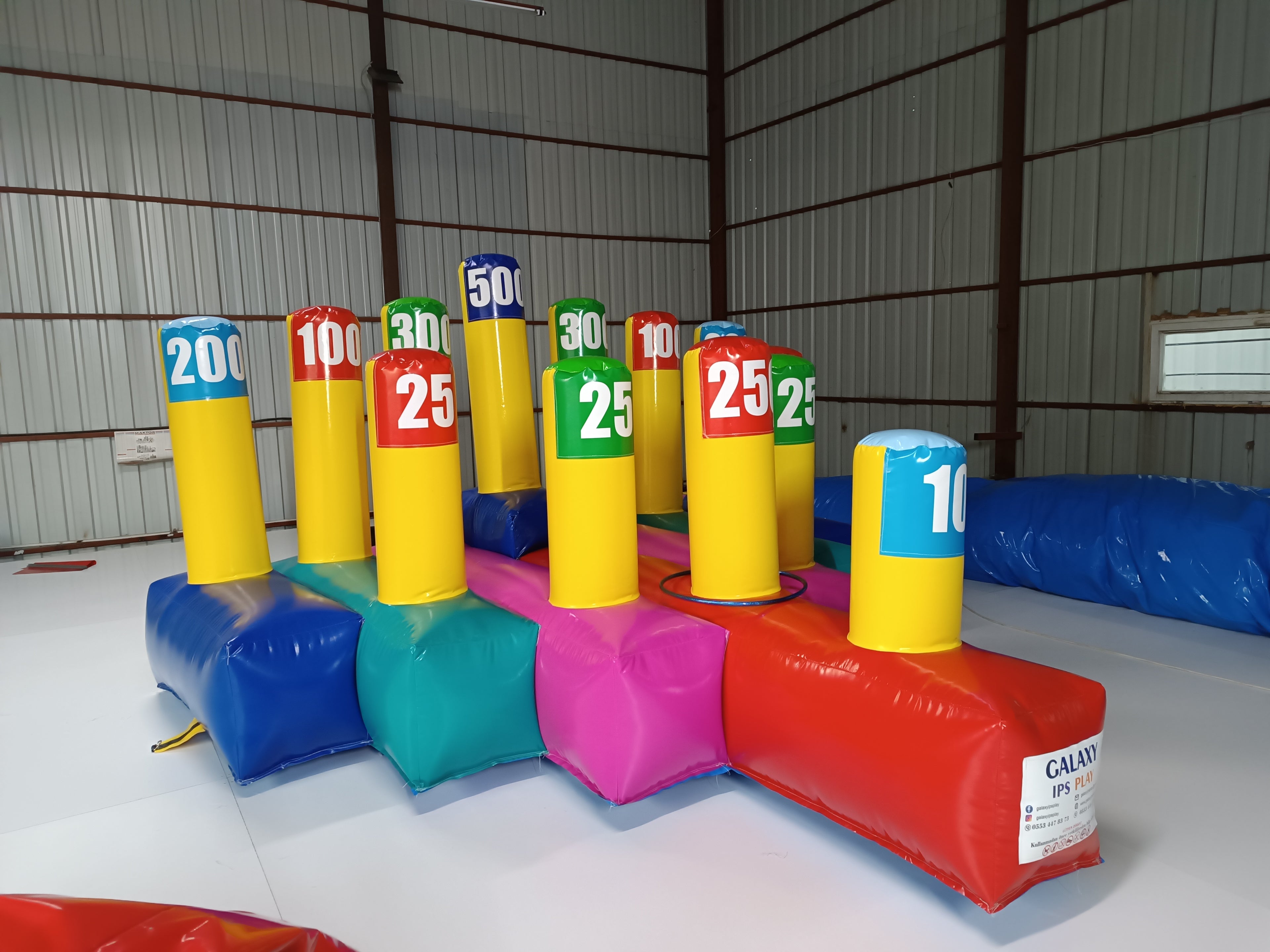 Şişme Halka Atma Oyunu