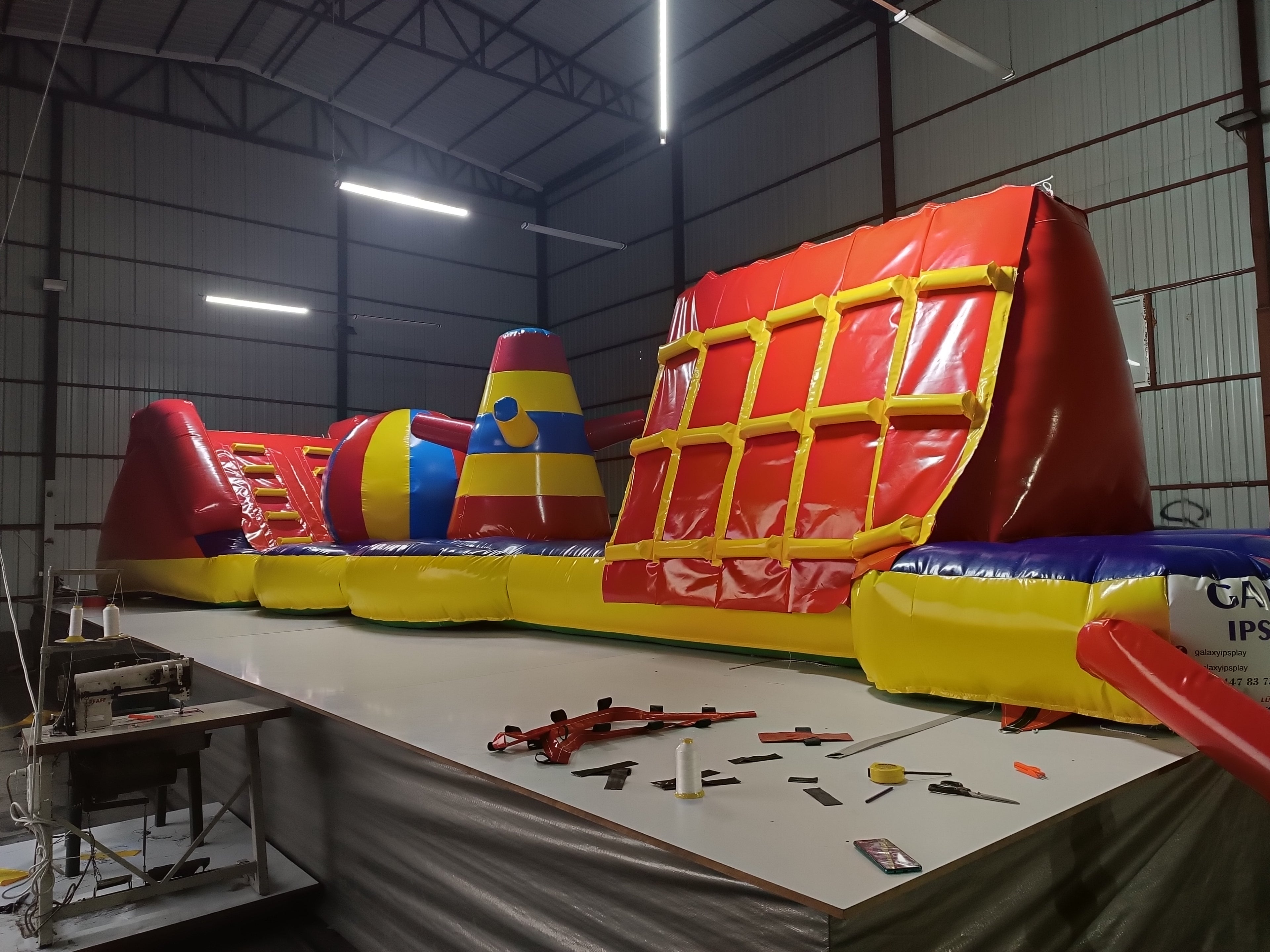 Şişme Havuz Engel Parkuru