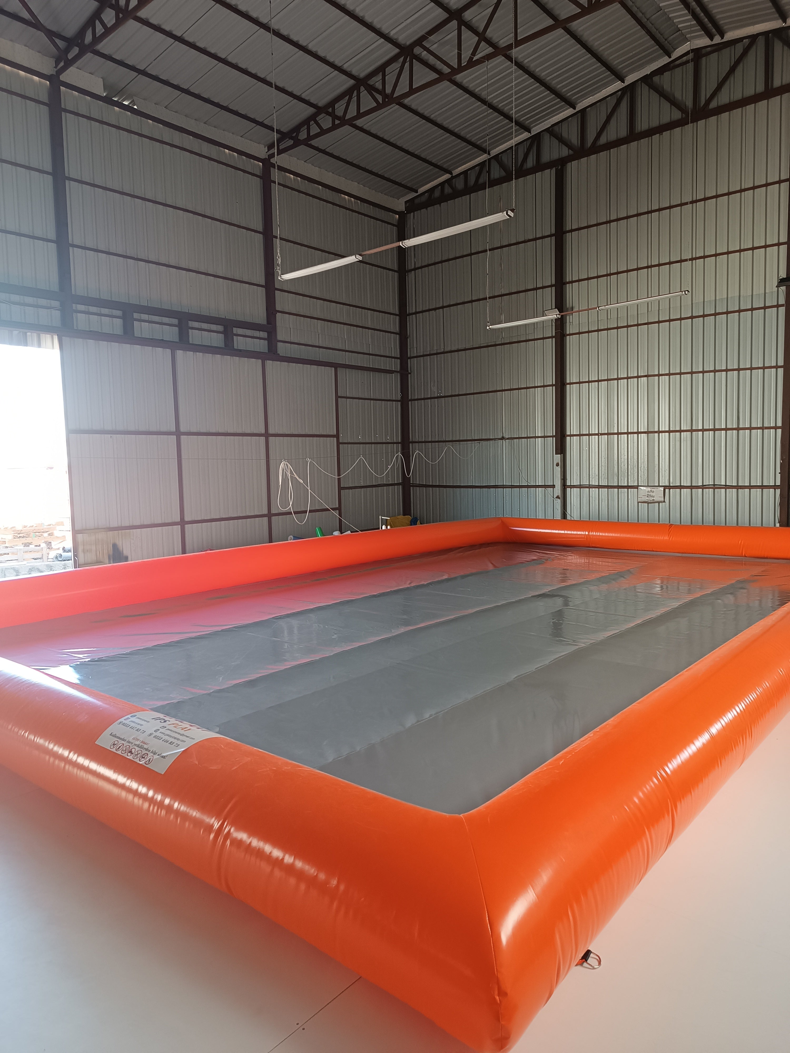 Şişme Çarpışan Araba Yarış Havuzu