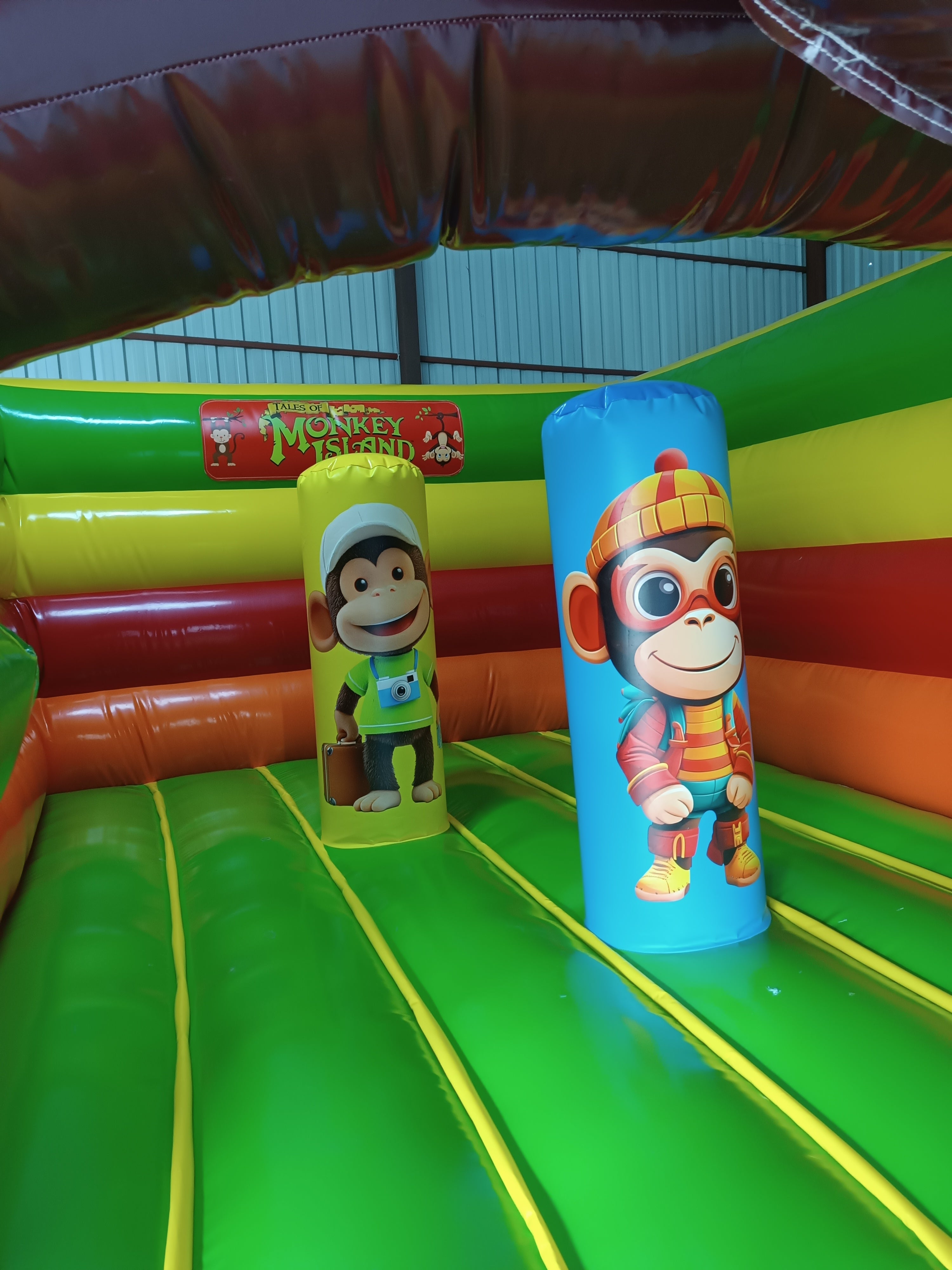 Şişme Maymun Temalı Zıpzıp