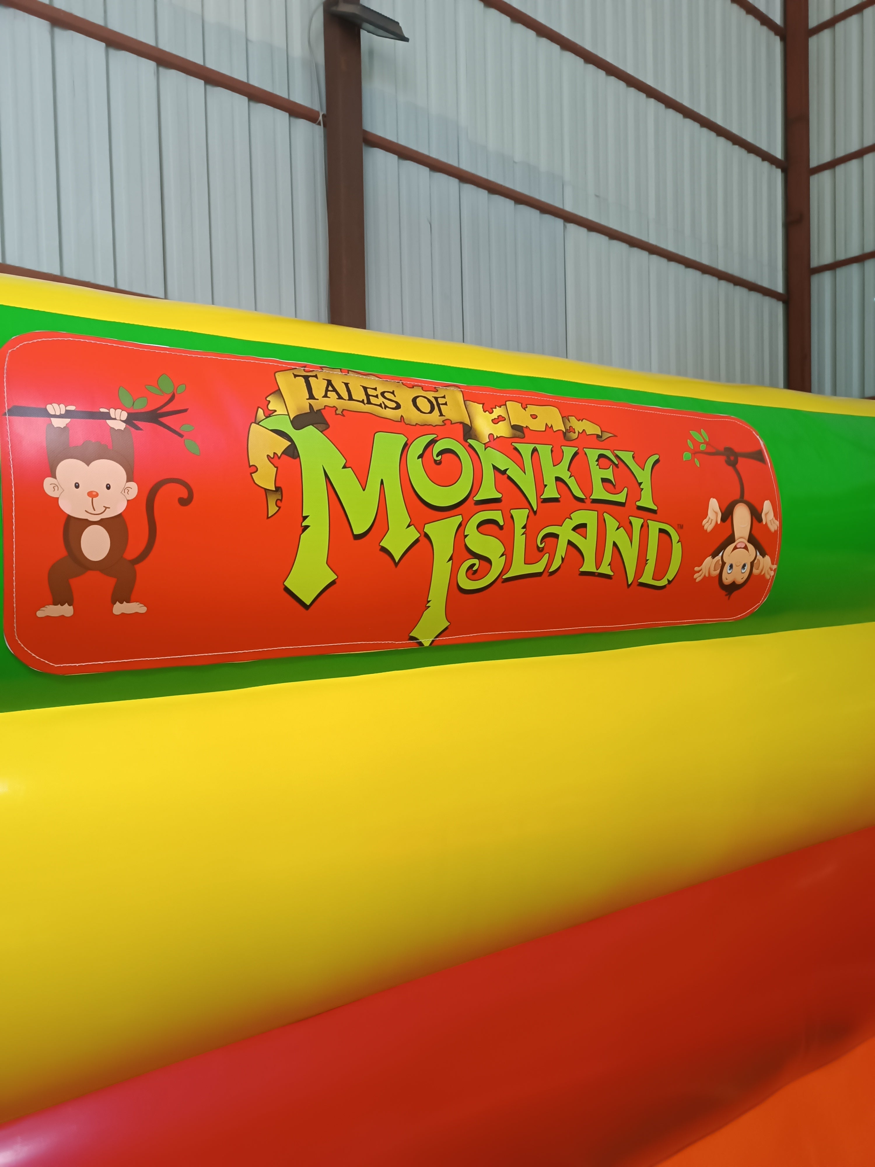 Şişme Maymun Temalı Zıpzıp