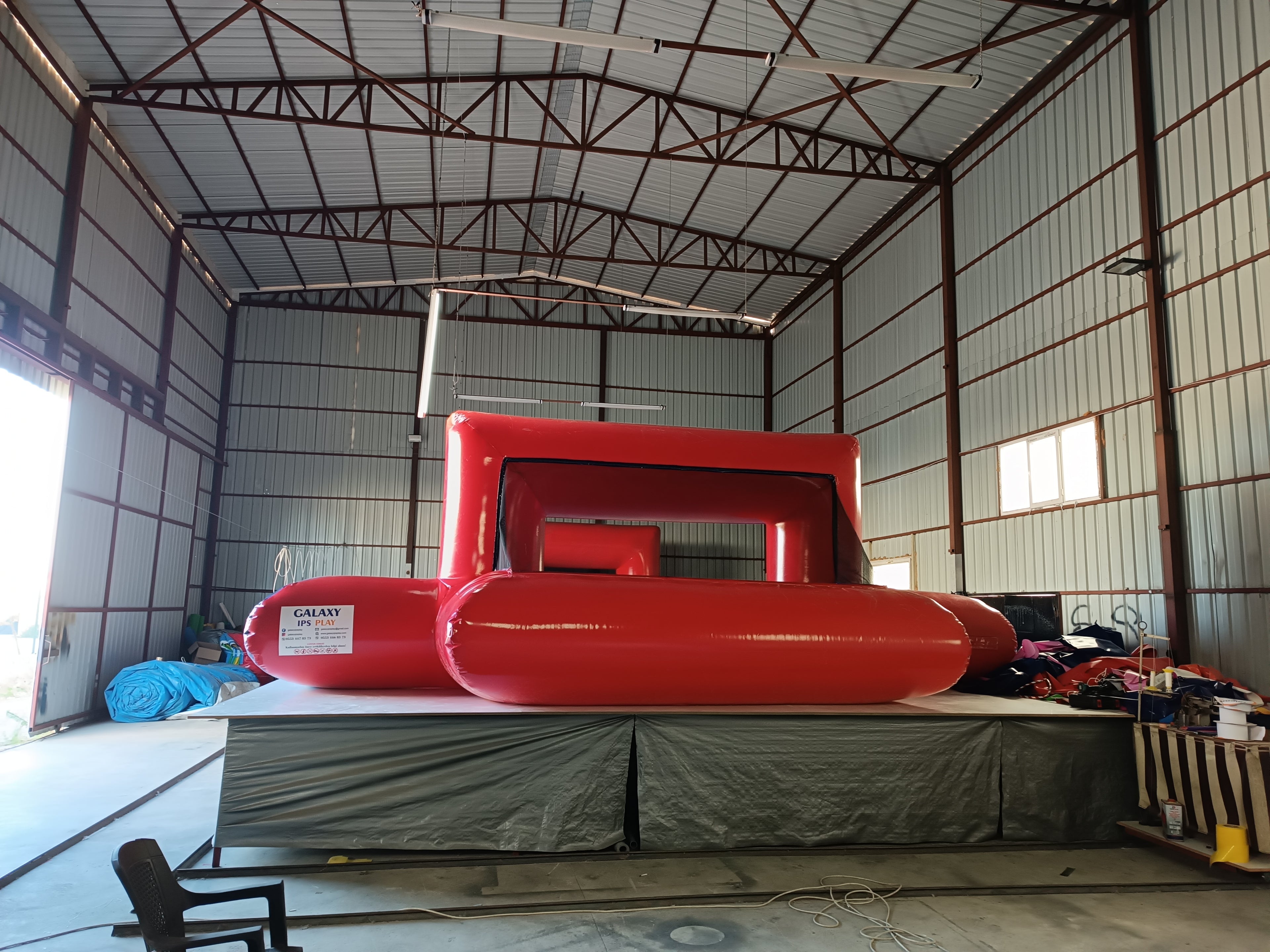 Şişme Canlı Langırt