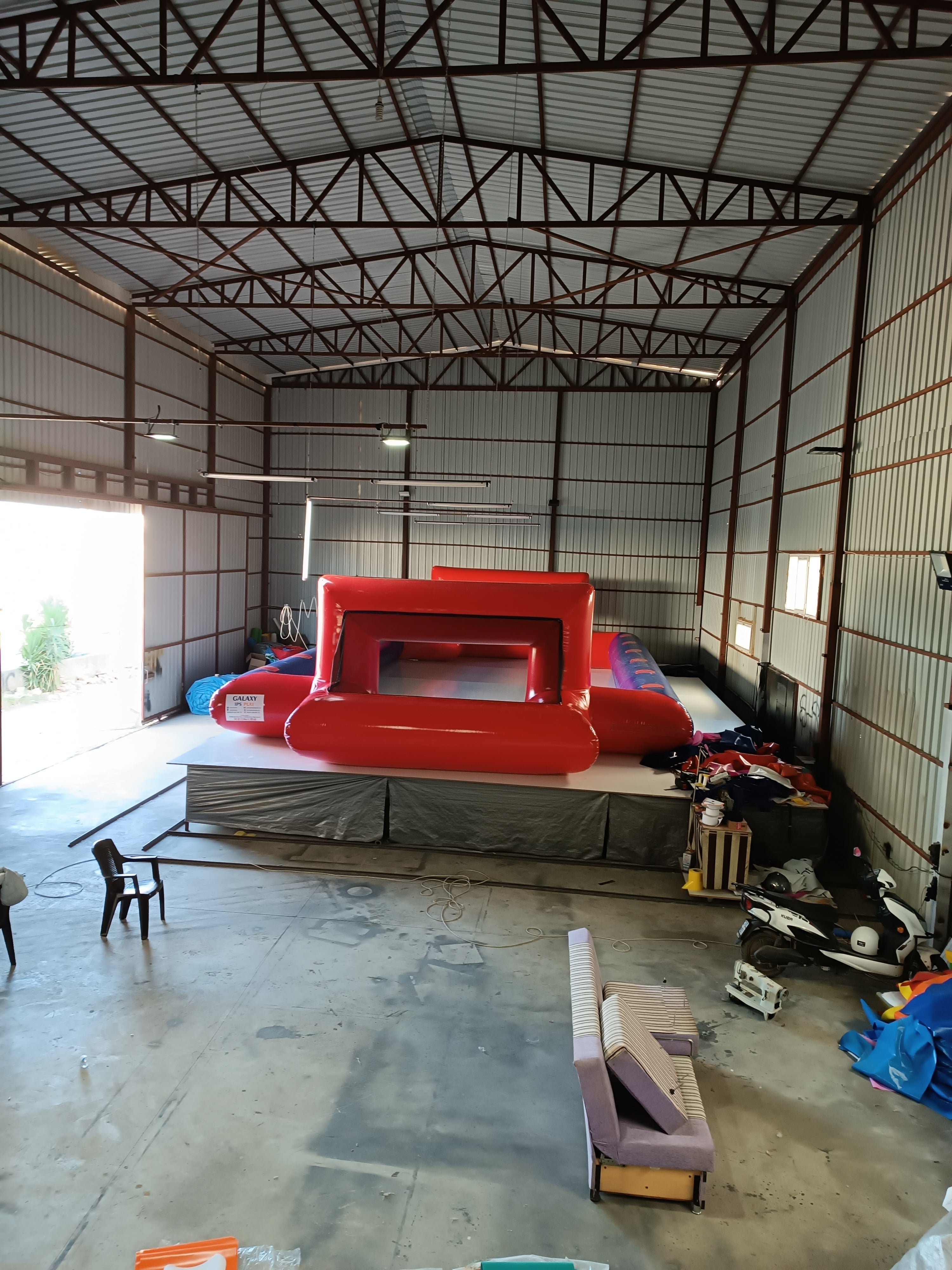 Şişme Canlı Langırt