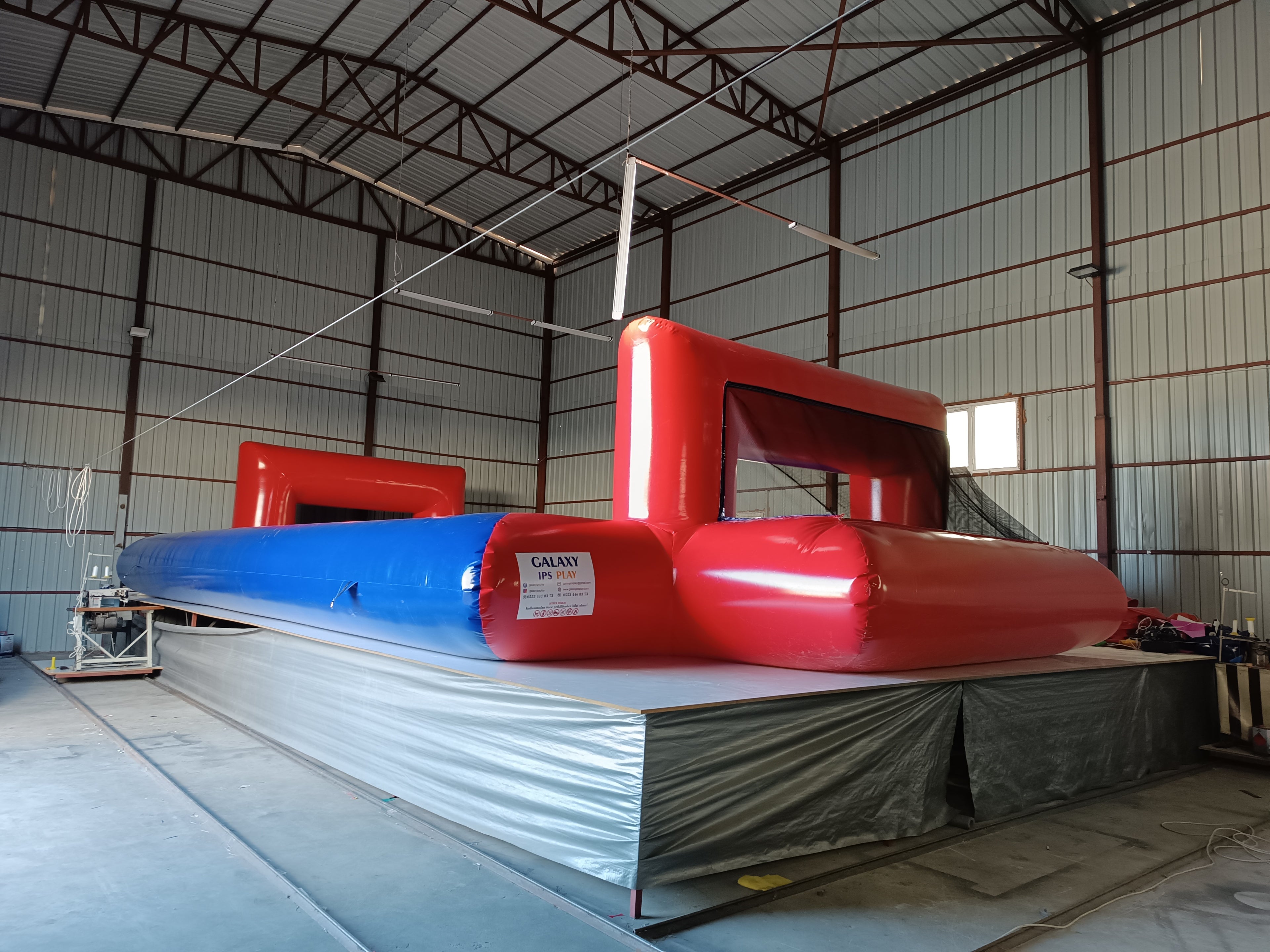 Şişme Canlı Langırt