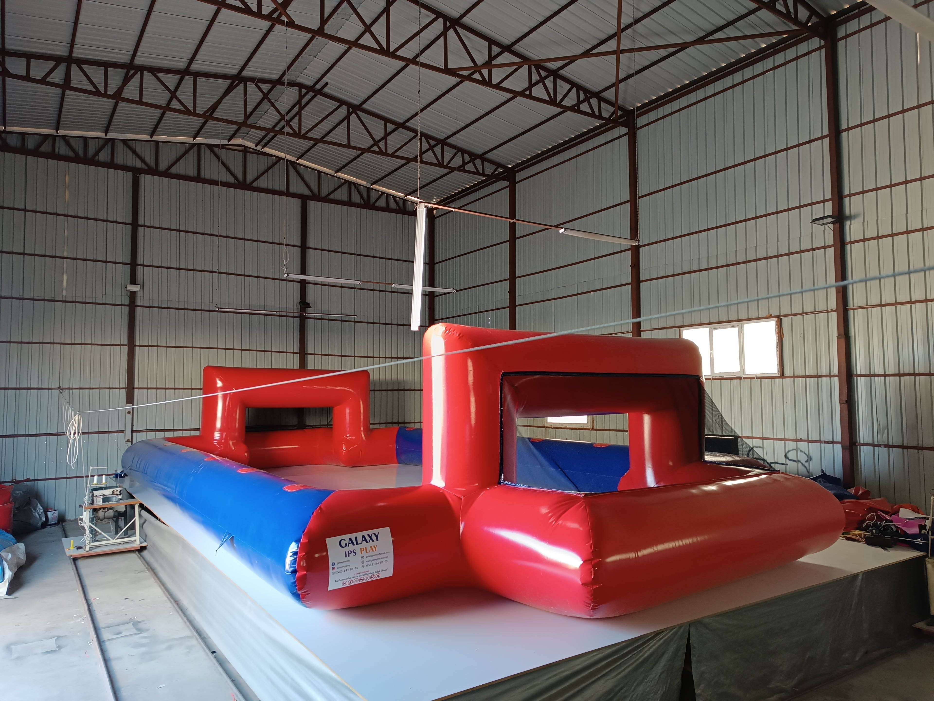 Şişme Canlı Langırt