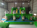 Panda Temalı Şişme Kaydırak