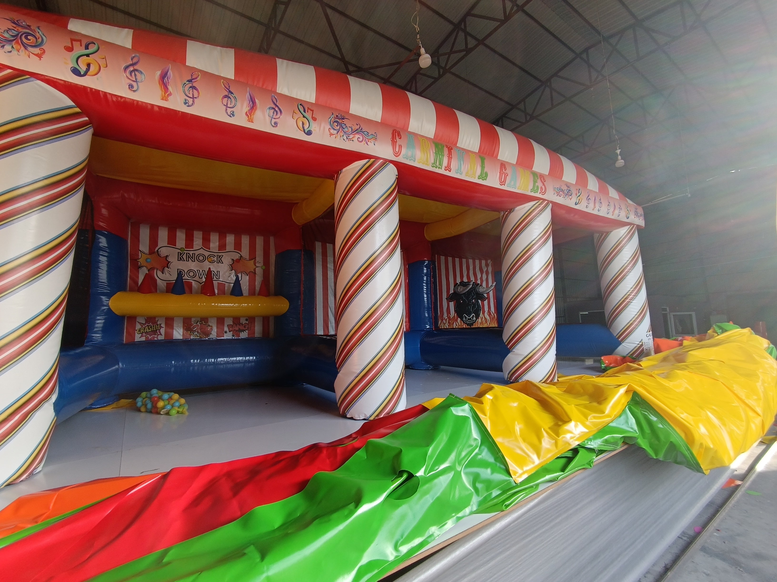 Şişme Karnaval Üçlü Set