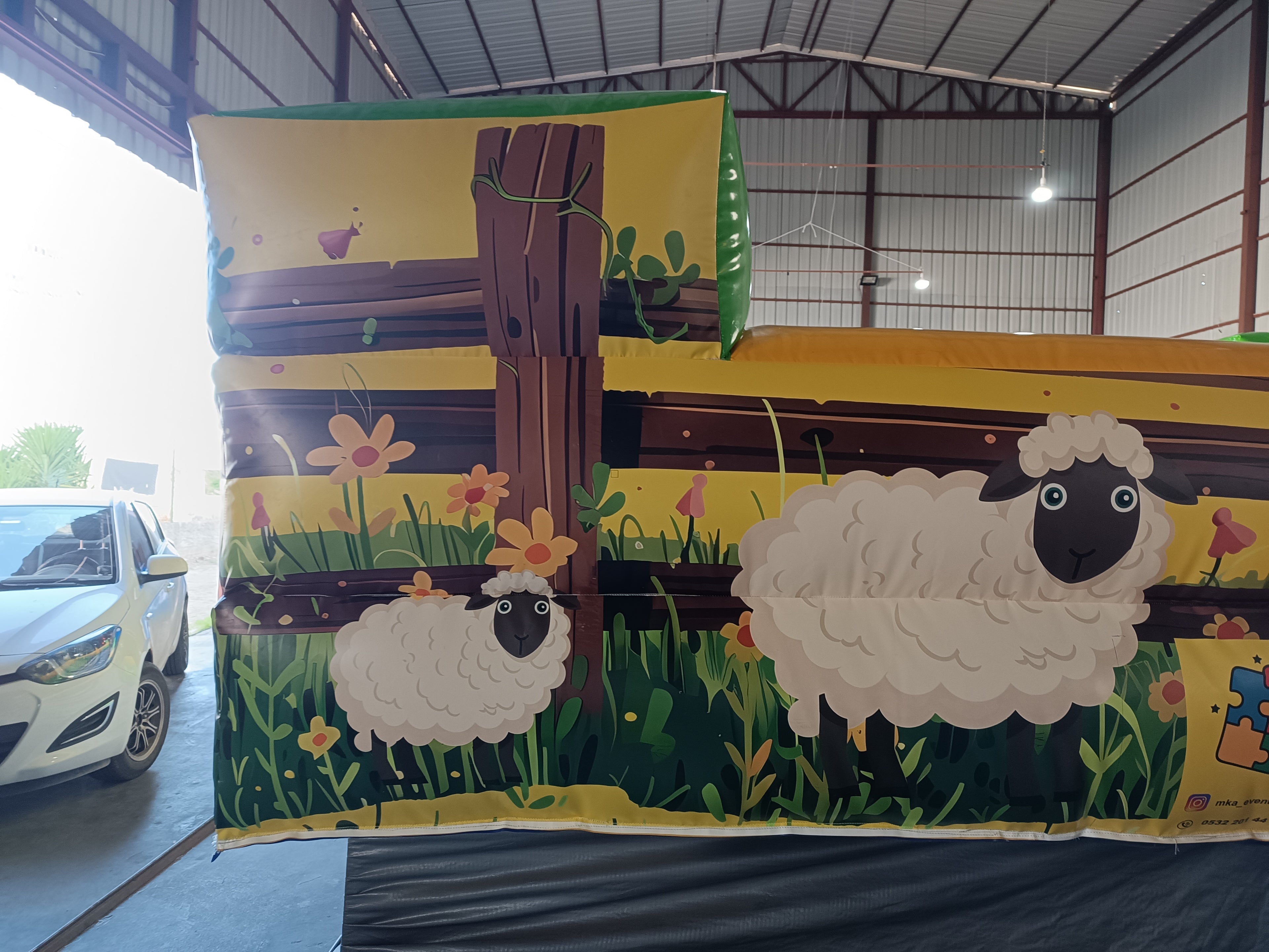 Şişme Kuzu Rodeo Minderi