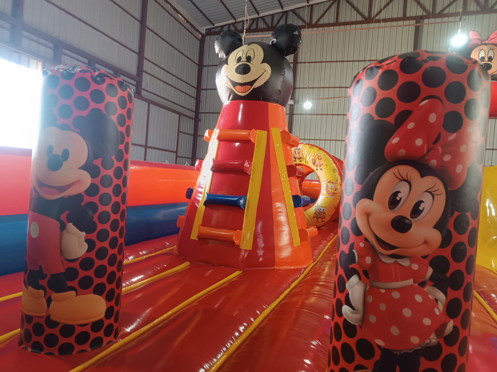 Mickey Mouse Temalı Şişme Oyun Parkı