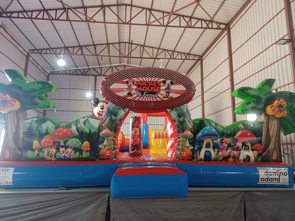 Mickey Mouse Temalı Şişme Oyun Parkı