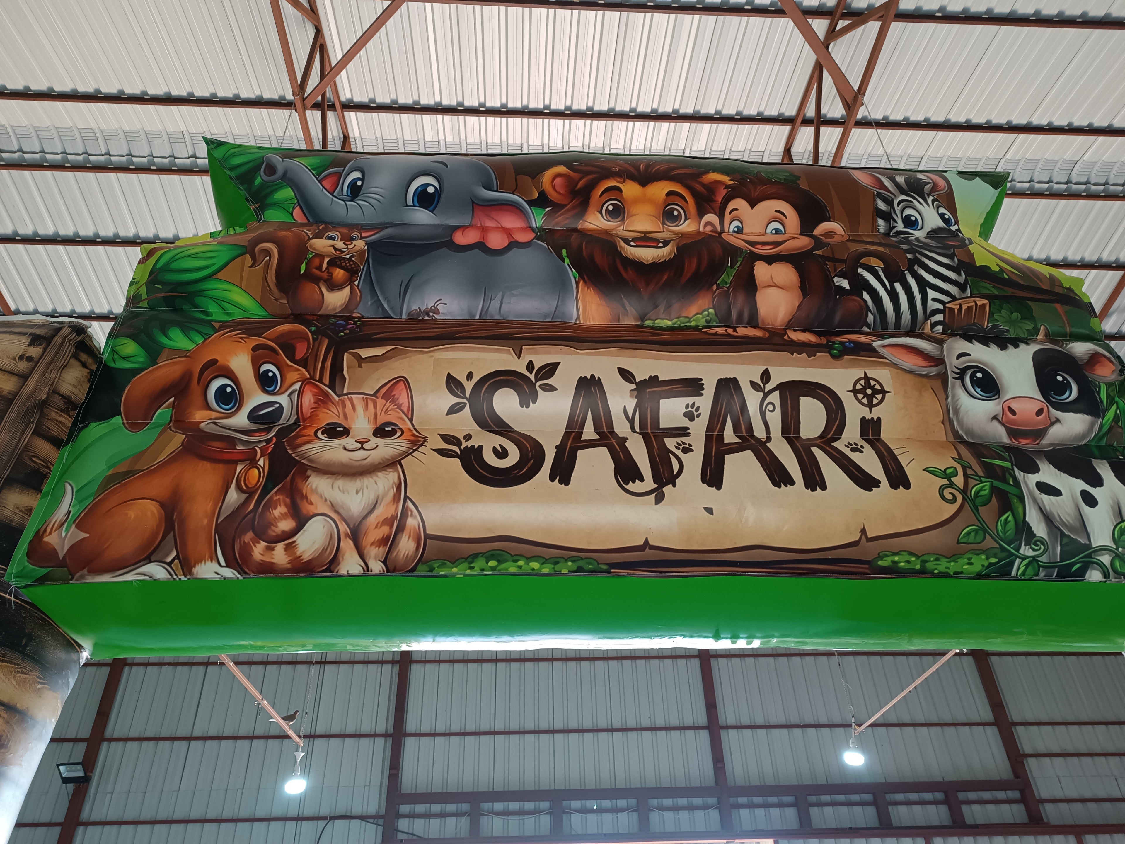 Safari Temalı Şişme Giriş Takı