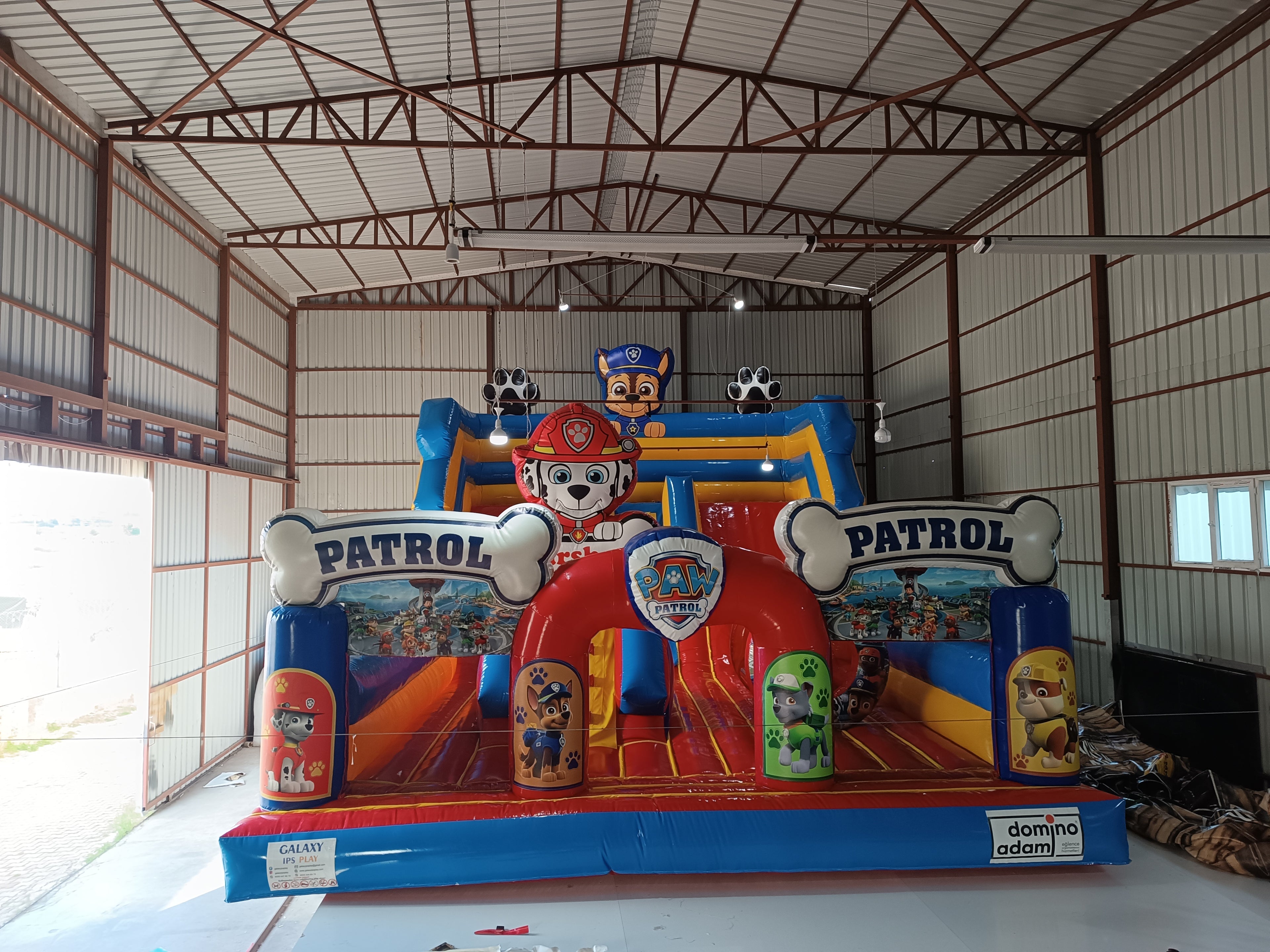 Paw Patrol Temalı Şişme Kaydırak