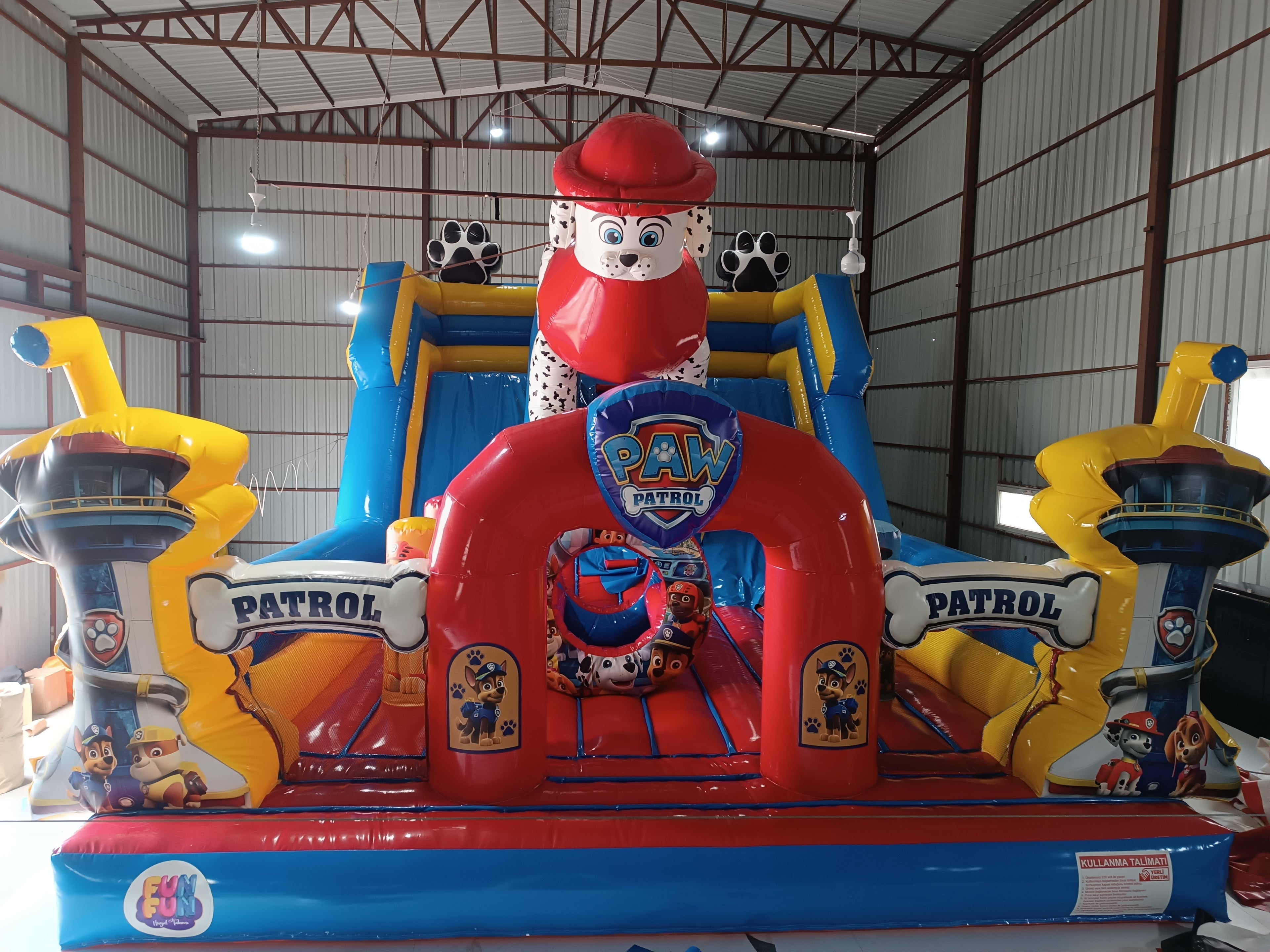 PAw Patrol Temalı Şişme Kaydırak