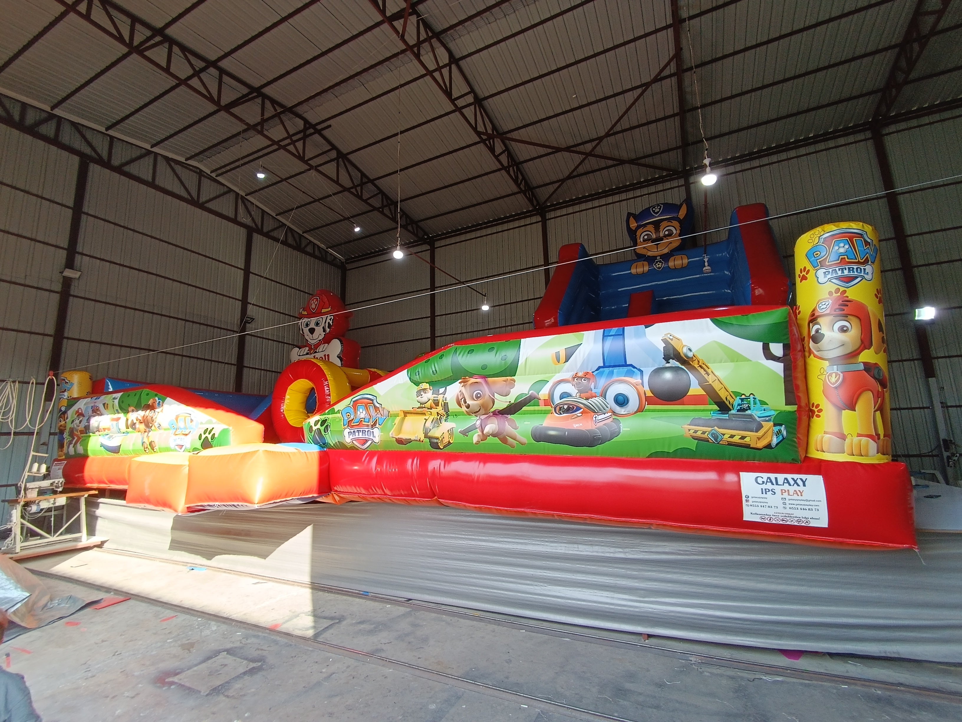 Paw Patrol Temalı Şişme Oyun Parkı