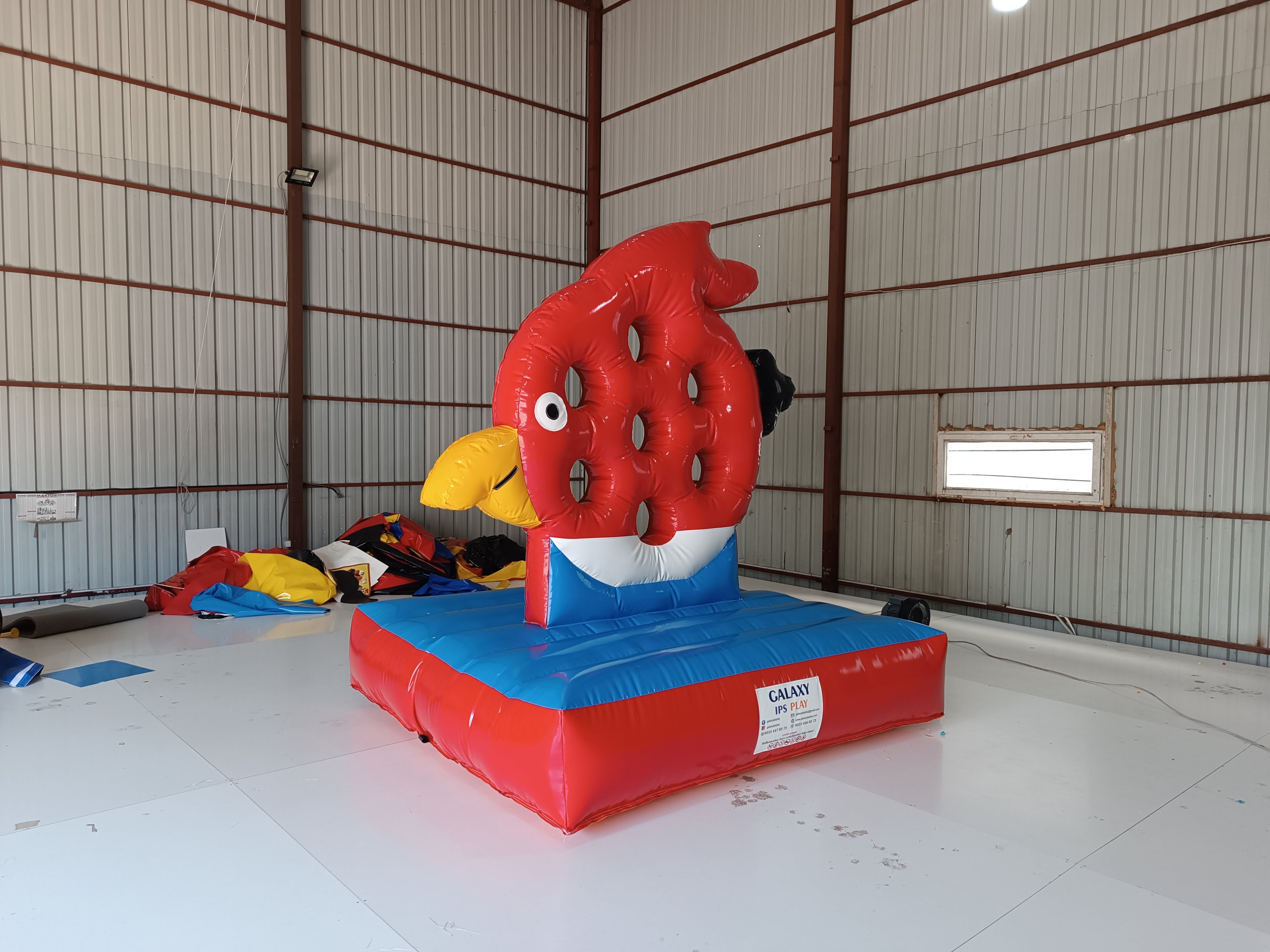 Şişme Angry Bird Sapan Atmaca Oyunu