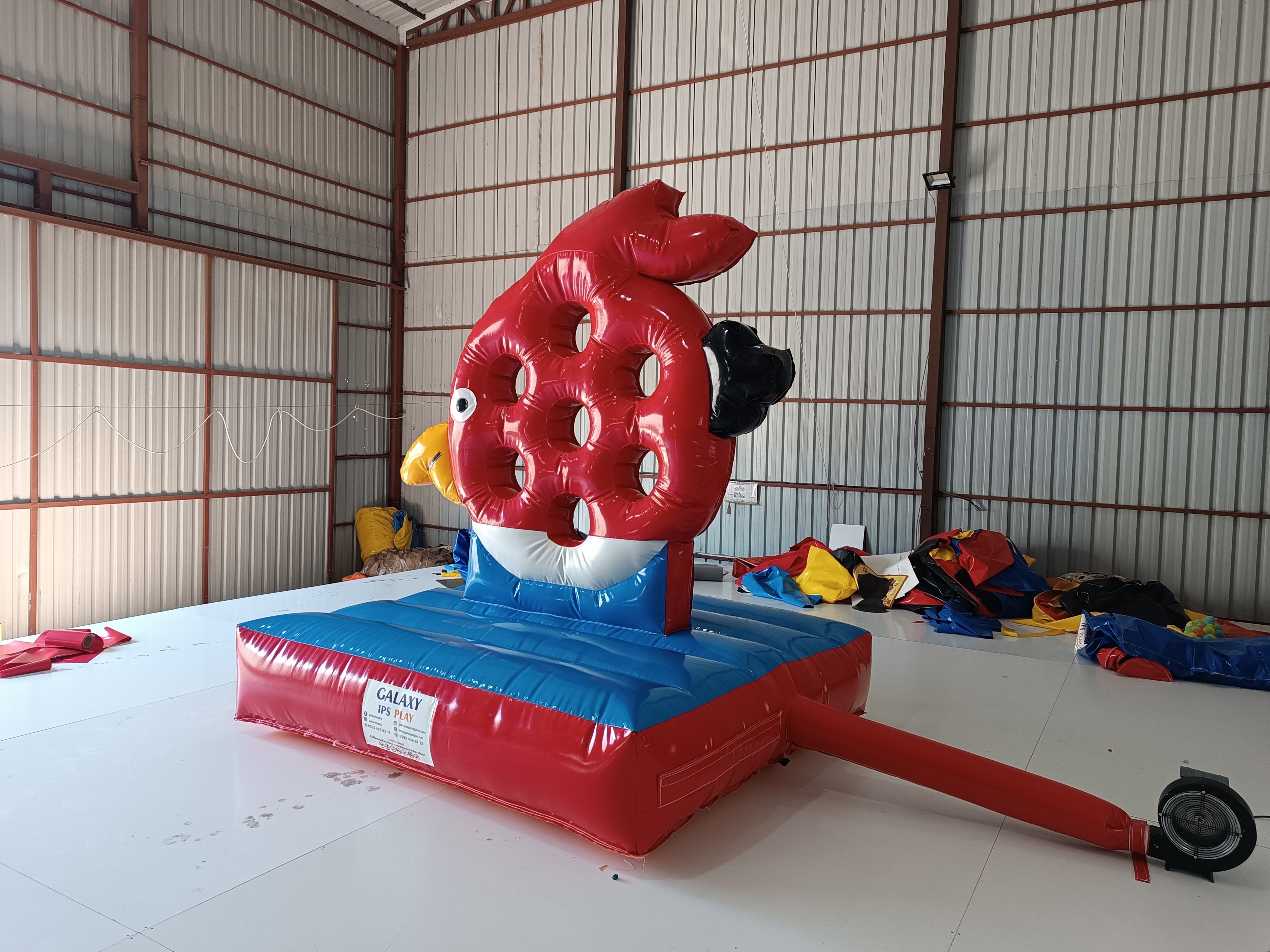 Şişme Angry Bird Sapan Atmaca Oyunu