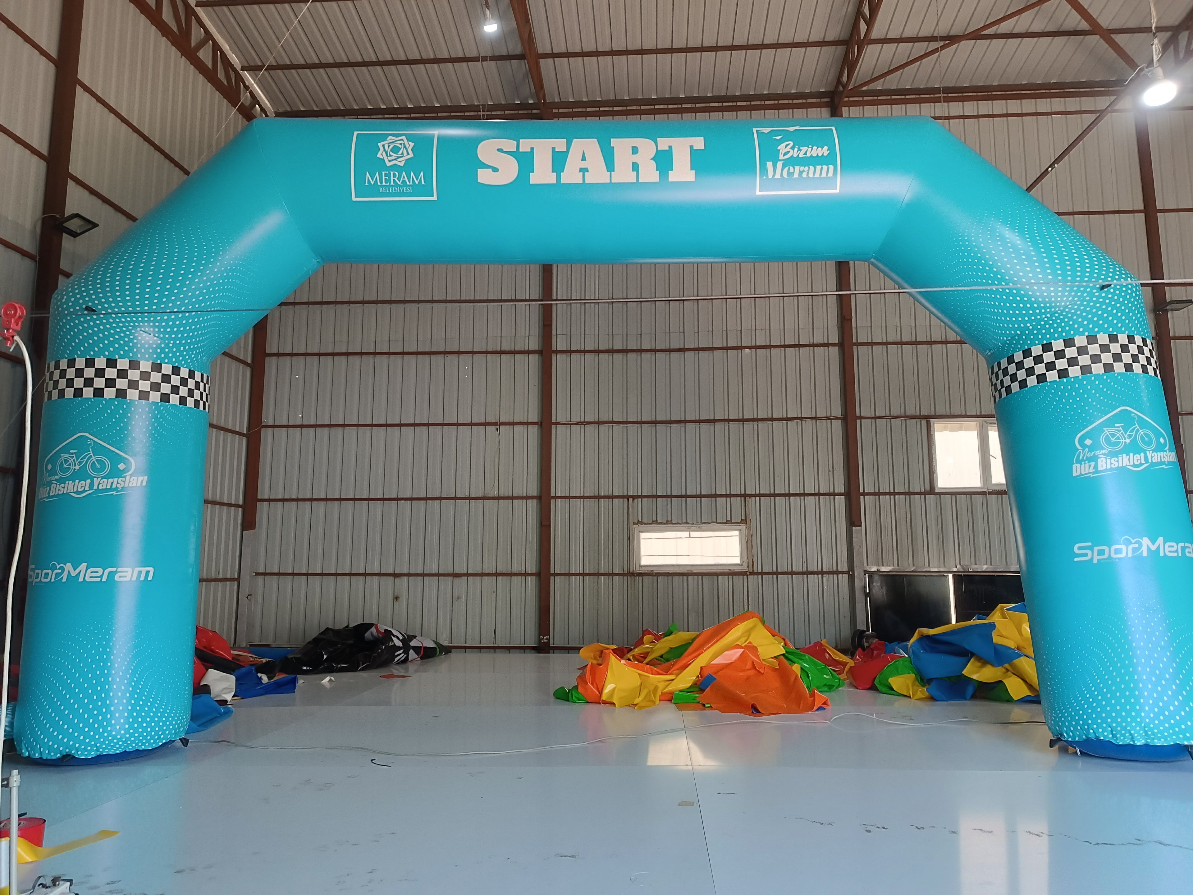 Şişme Giriş Takı Start Finish Tak