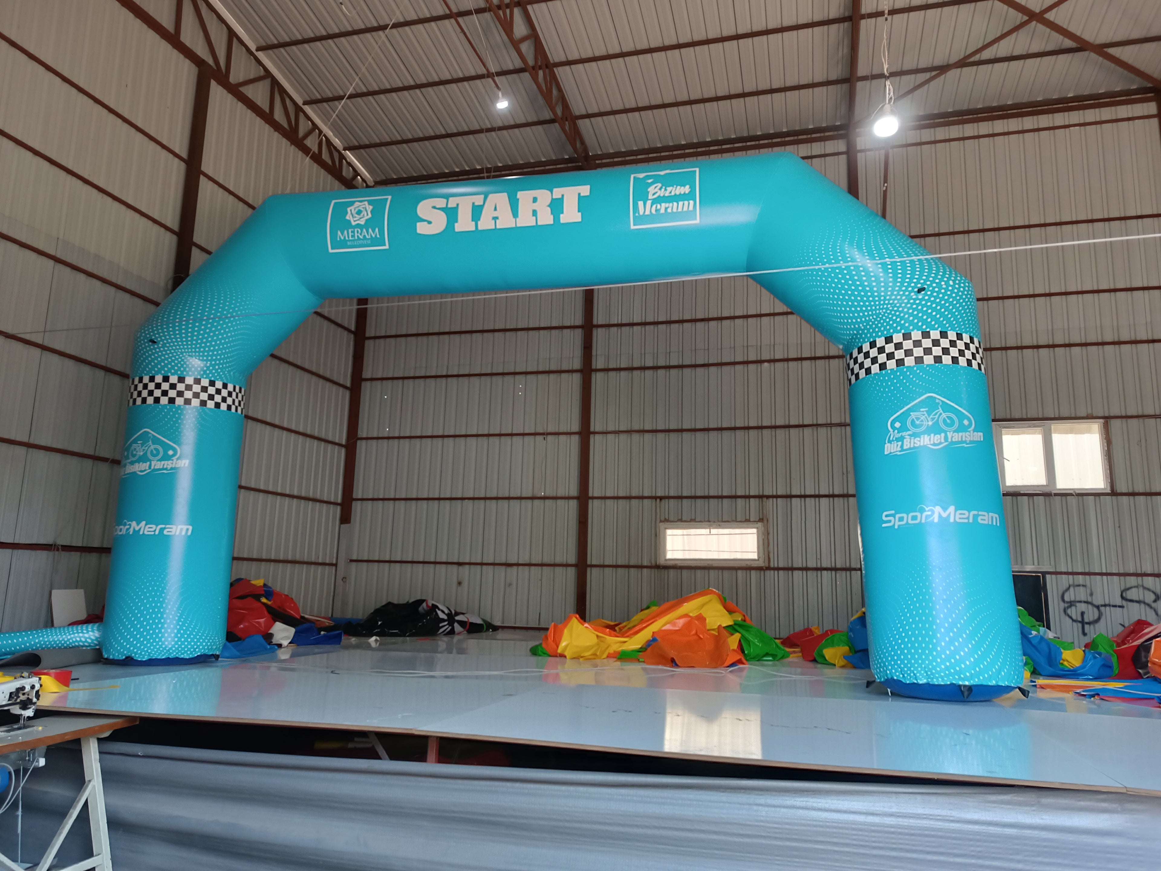 Şişme Giriş Takı Start Finish Tak