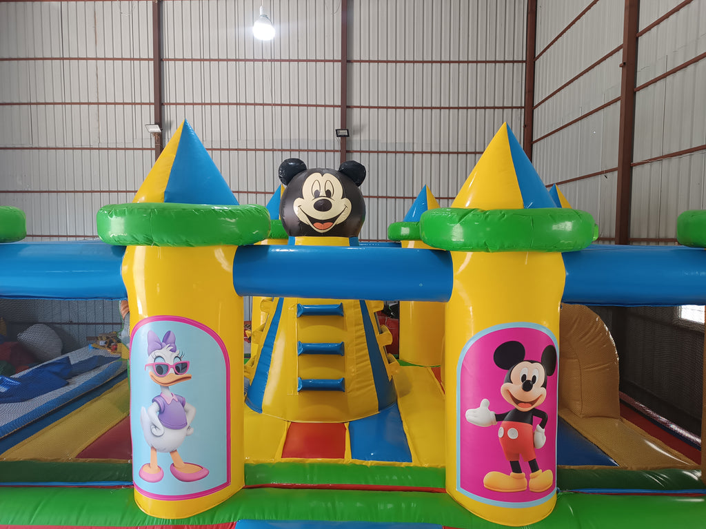 Mickey Mouse Temalı Şişme Oyun Parkı